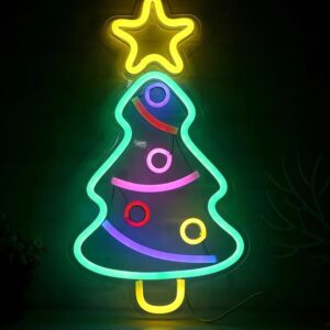 Neon verlichting – Kerstboom – Sfeerlicht