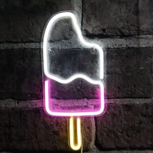 Neon verlichting – ijsje – Sfeerlicht