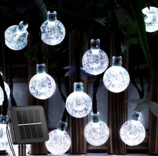 Tuinverlichting op Zonne energie - Lichtsnoer - Kerst Verlichting - Feestverlichting