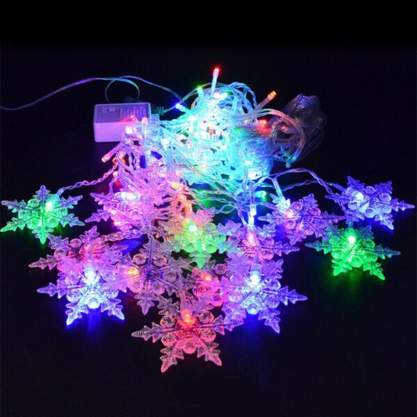 LED Sneeuwvlok Lichtgordijn