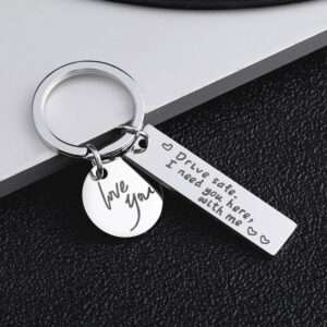 Drive Safe Sleutelhanger - Love You Sleutelhanger - Vaderdag cadeau